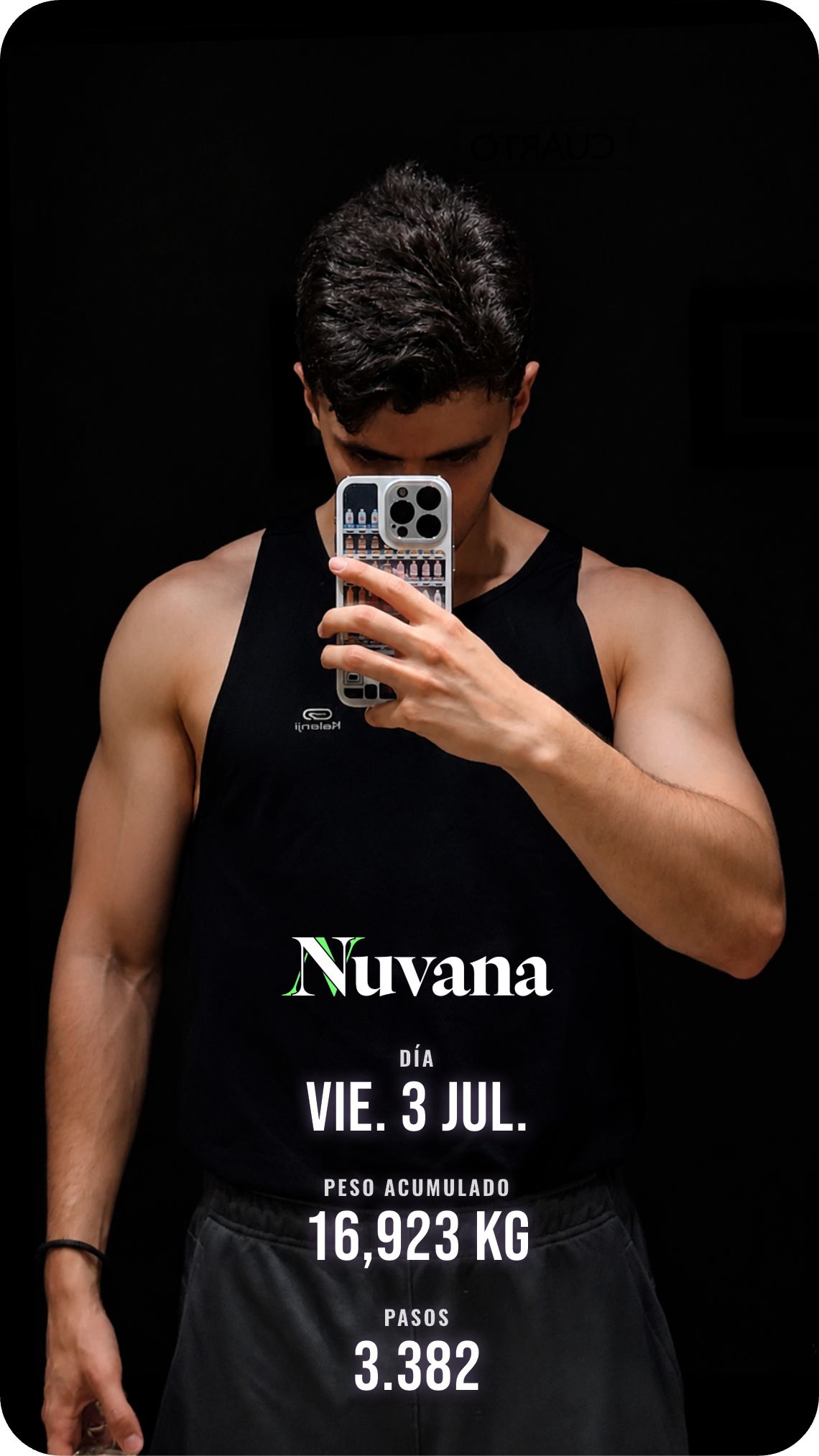 Comparte tu entrenamiento de Nuvana en redes sociales